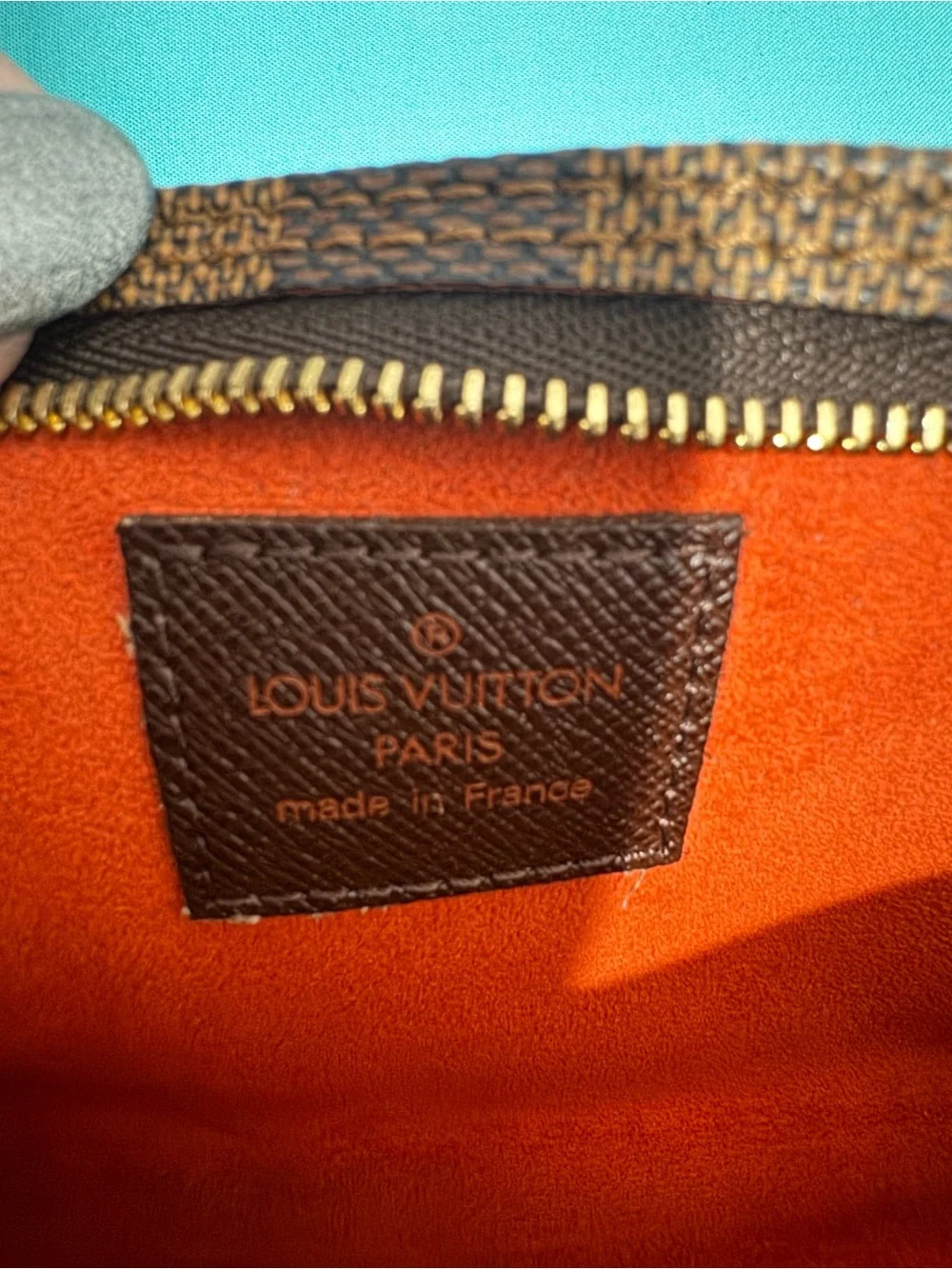 Louis Vuitton Damier Zipped MM Pouch